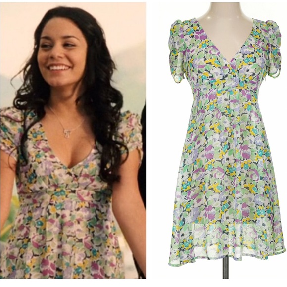 American Eagle Outfitters Dresses & Skirts - ASO Gabriella Montez HSM Senior Year Extremely Rare American Eagle Floral Dress